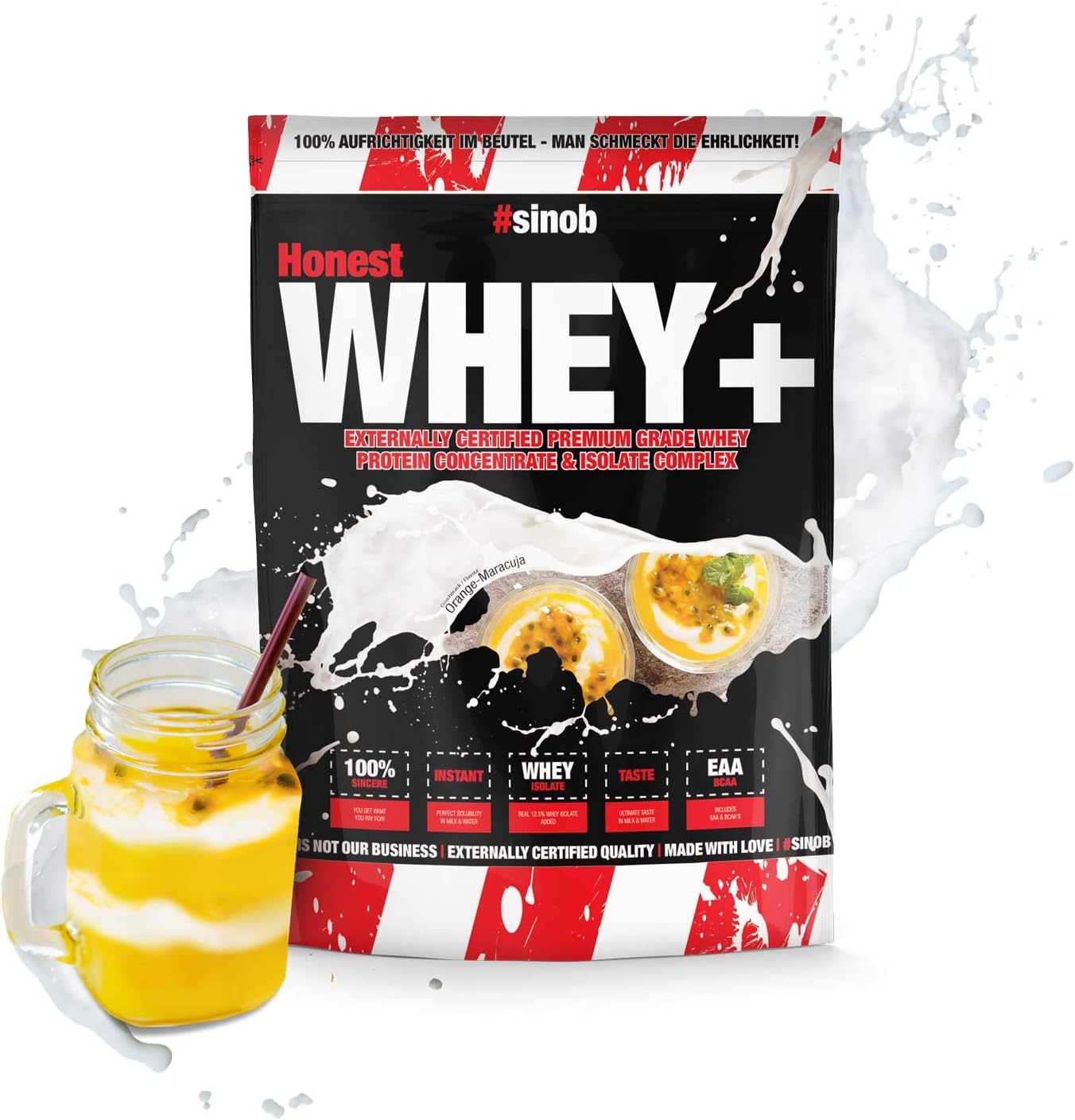 Sinob Honest Whey+ 1000g/ 820g