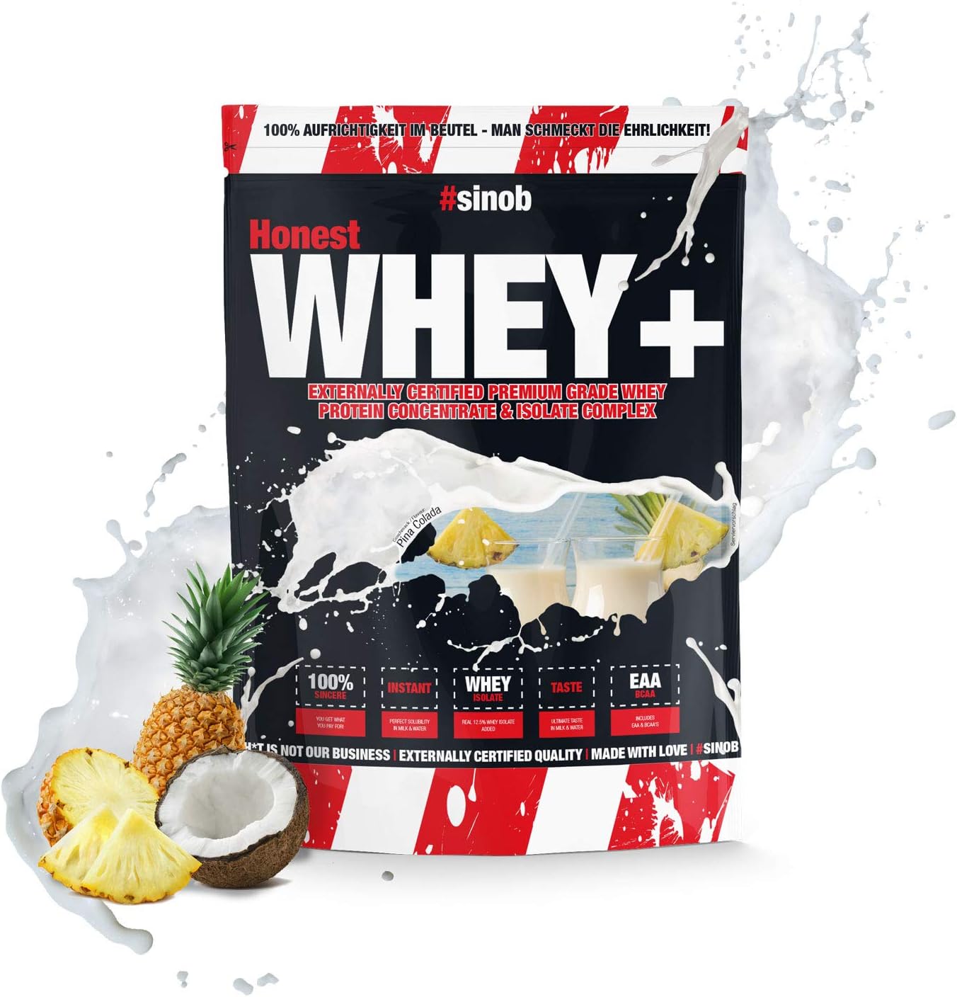 Sinob Honest Whey+ 1000g/ 820g