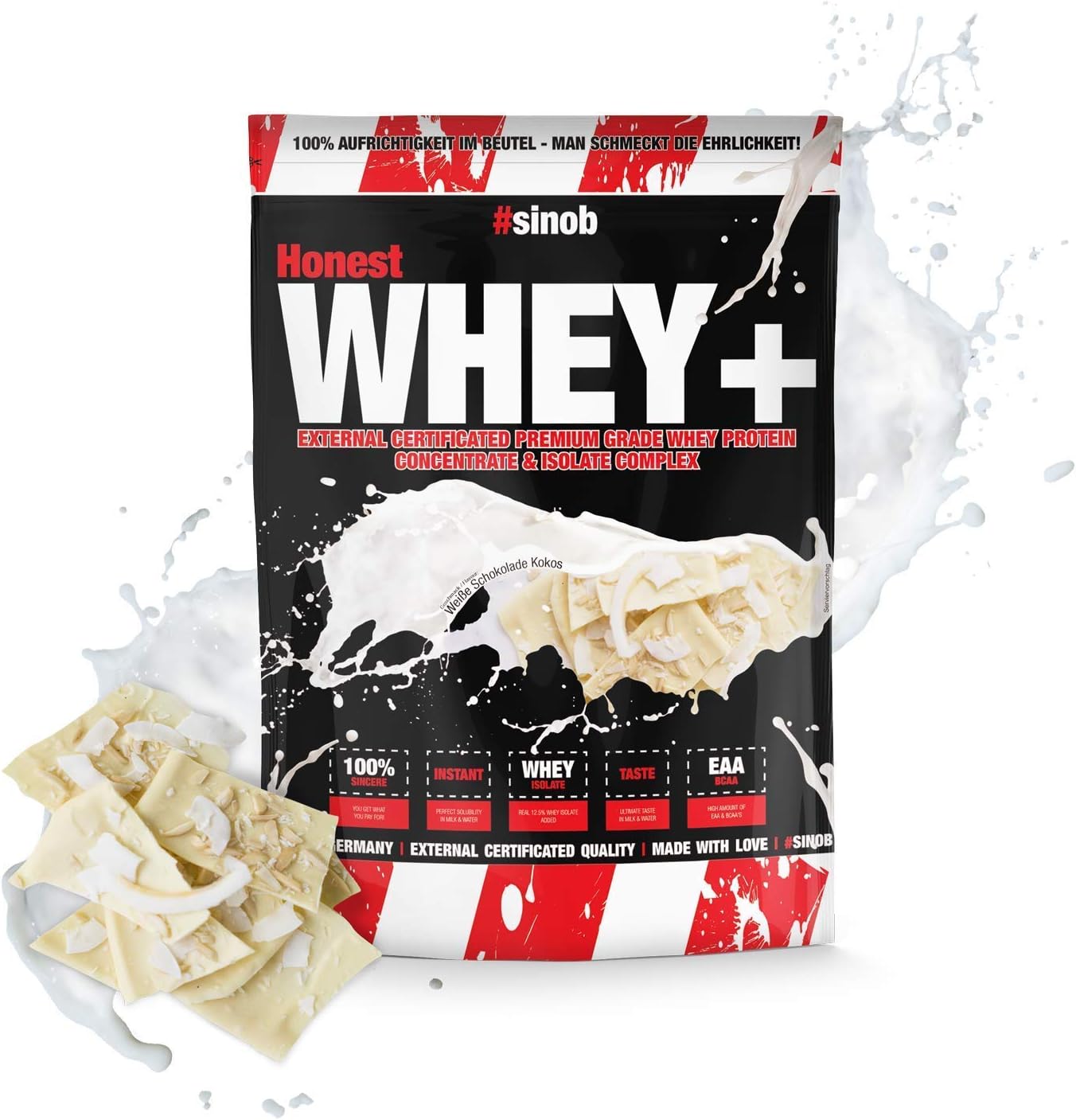Sinob Honest Whey+ 1000g/ 820g