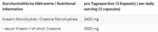 INLEAD Creatine Monohydrate 300 Kapseln