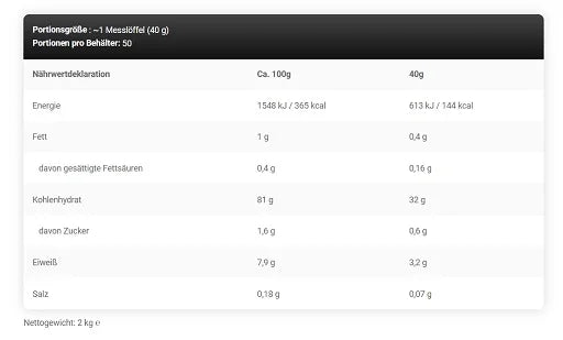 Kevin Levrone Anabolic Cream of Rice 2000g Banane
