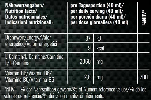 MySupps L-Carnitine 2000 Liquid 1000ml Tropical
