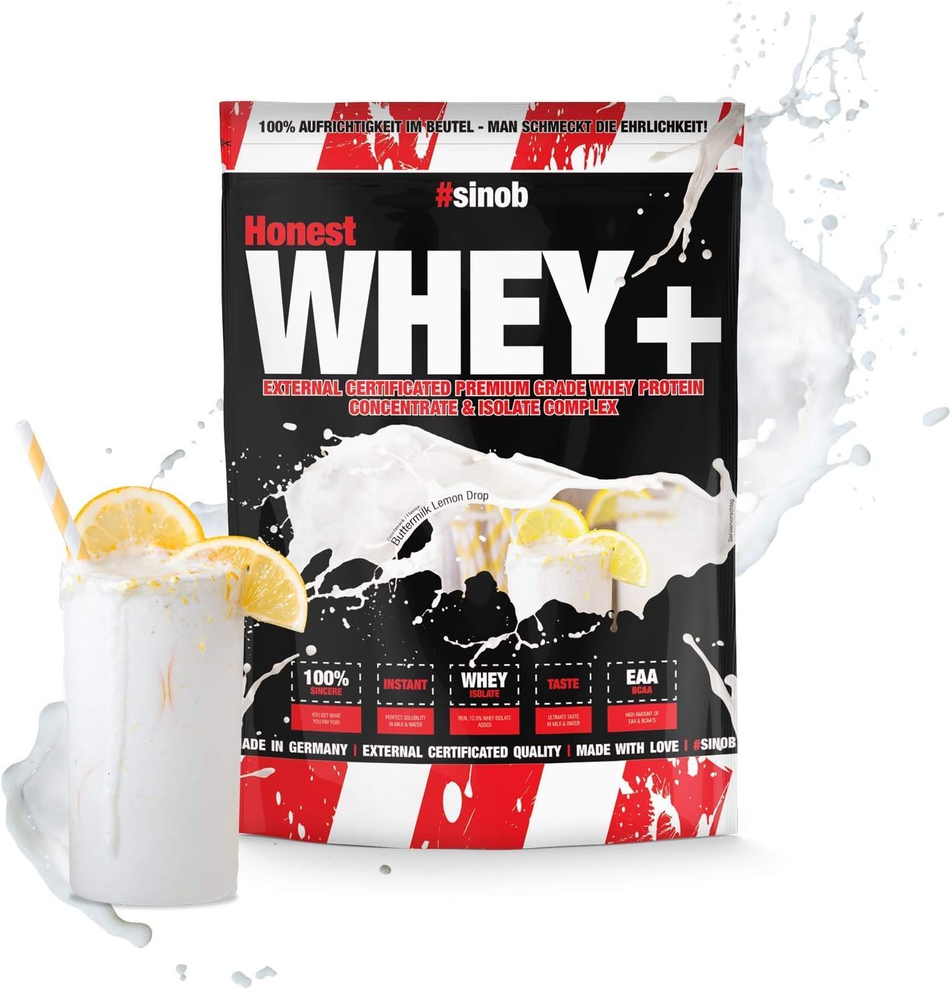 Sinob Honest Whey+ 1000g/ 820g