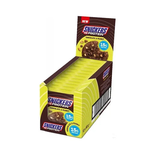 Snickers High Protein Cookie 12x60g - Reinmark-Shop