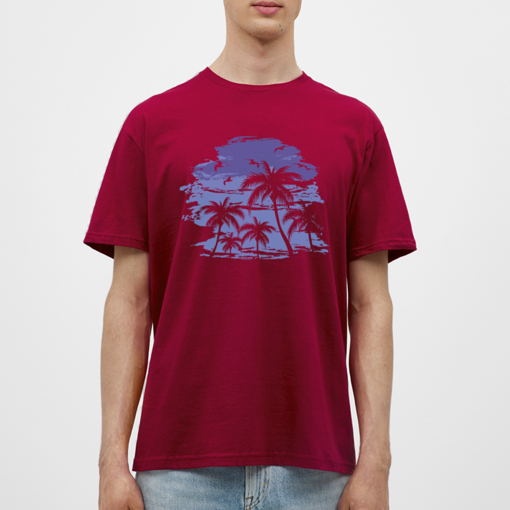 Männer T-Shirt - Ziegelrot