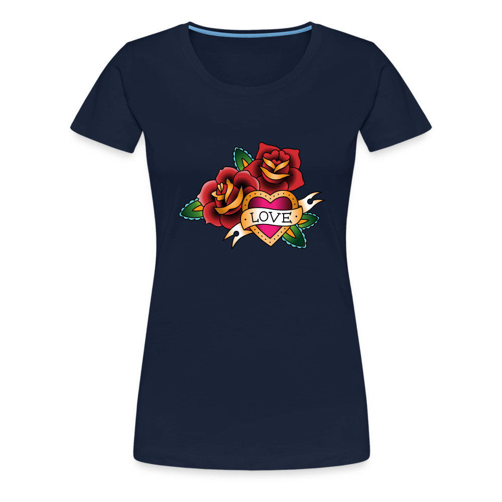 Frauen Premium T-Shirt - Navy