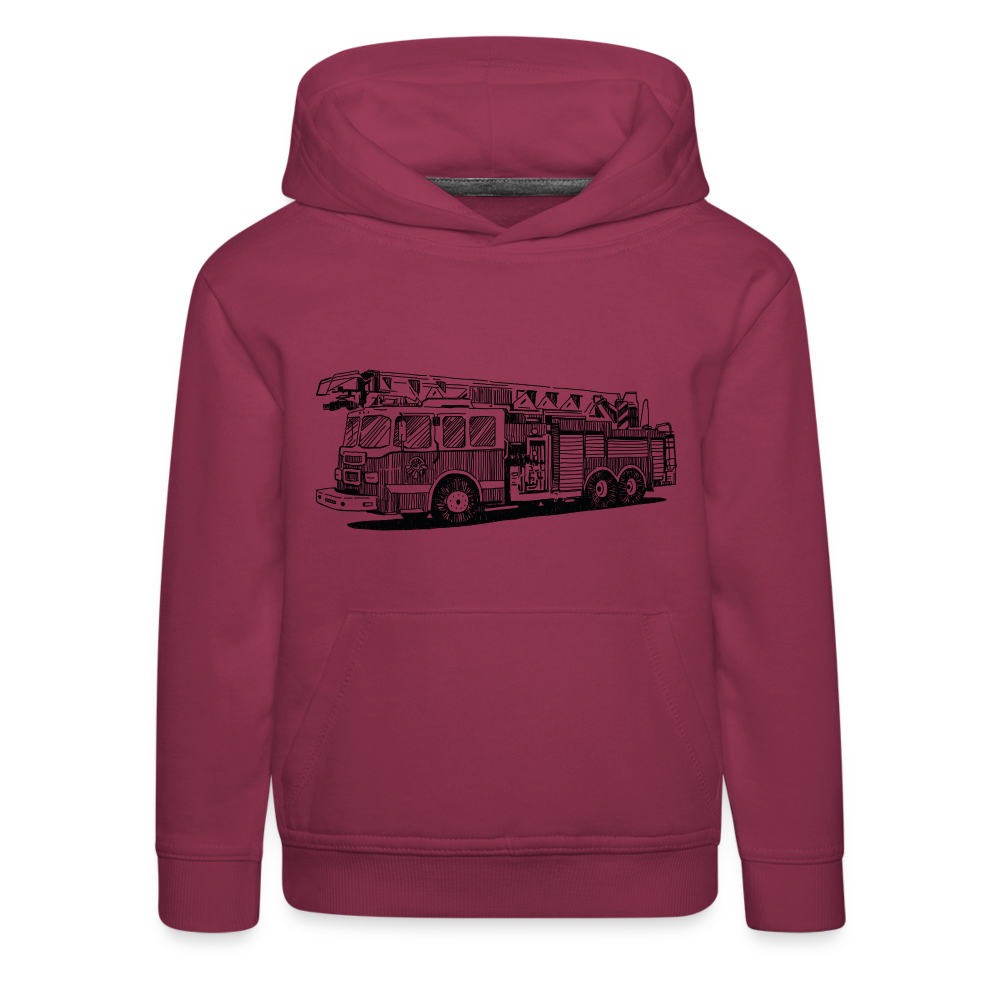 Kinder Premium Hoodie - Bordeaux