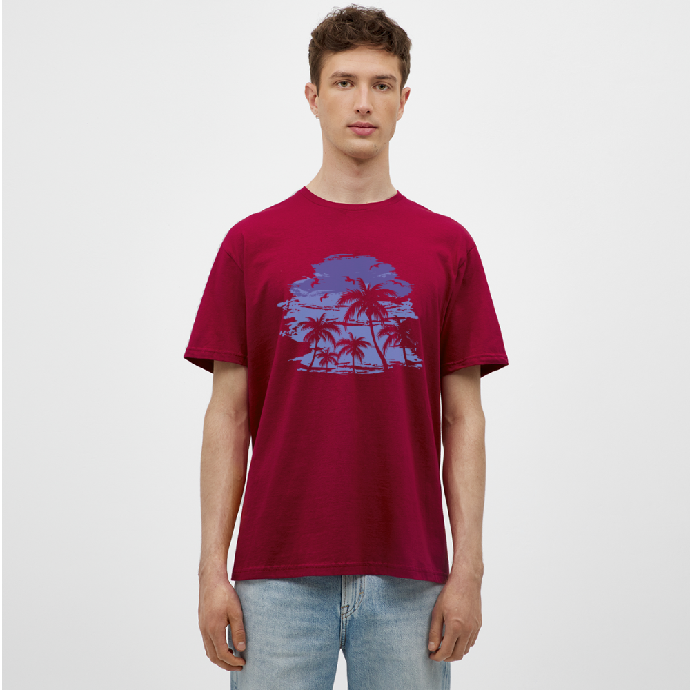 Männer T-Shirt - Ziegelrot