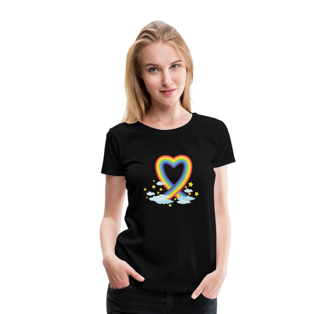 Frauen Premium T-Shirt - Schwarz