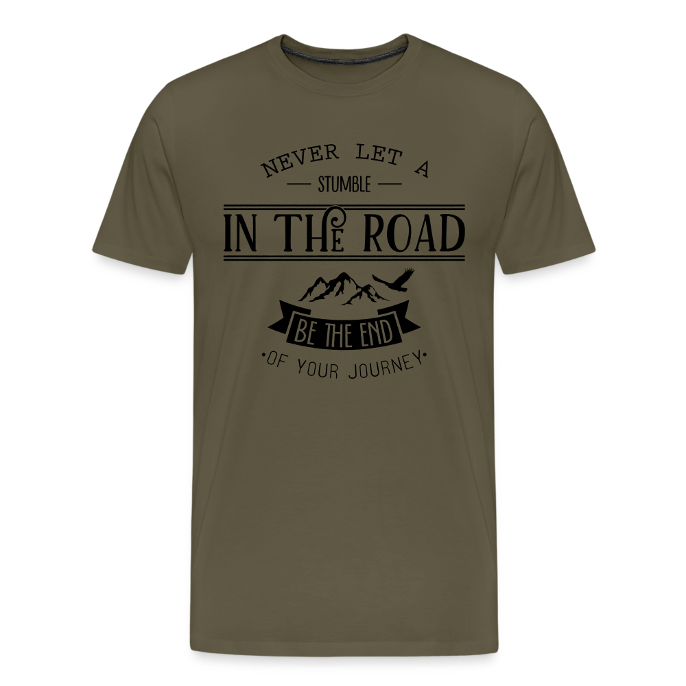 Männer Premium T-Shirt - Khaki