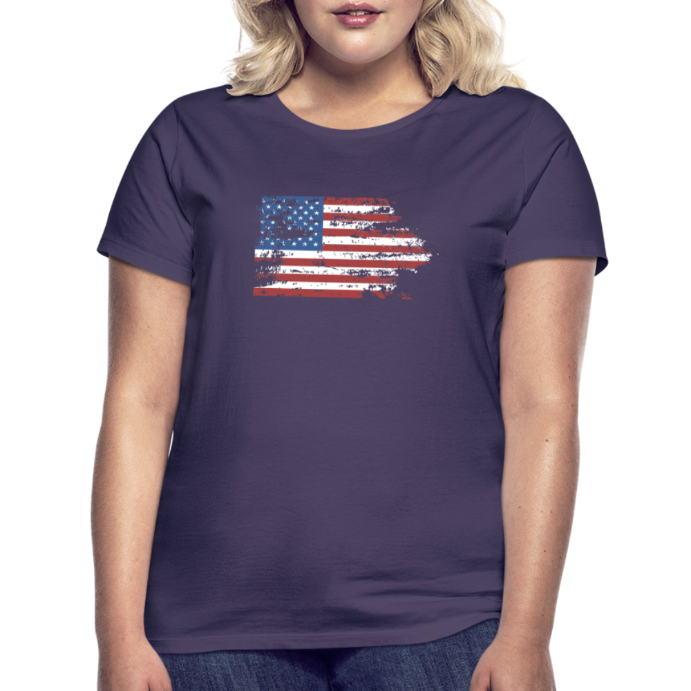 Frauen T-Shirt - Dunkellila