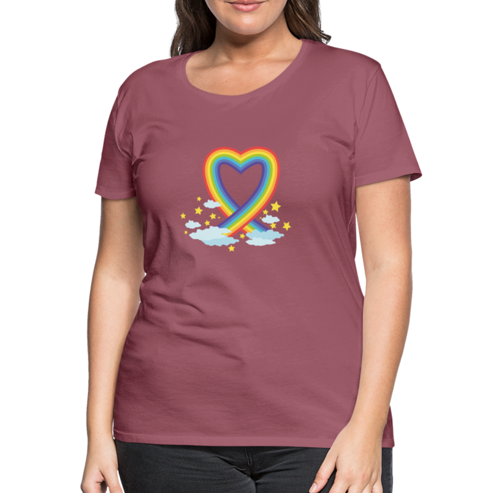 Frauen Premium T-Shirt - Malve