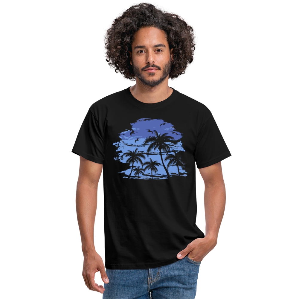 Männer T-Shirt - Schwarz