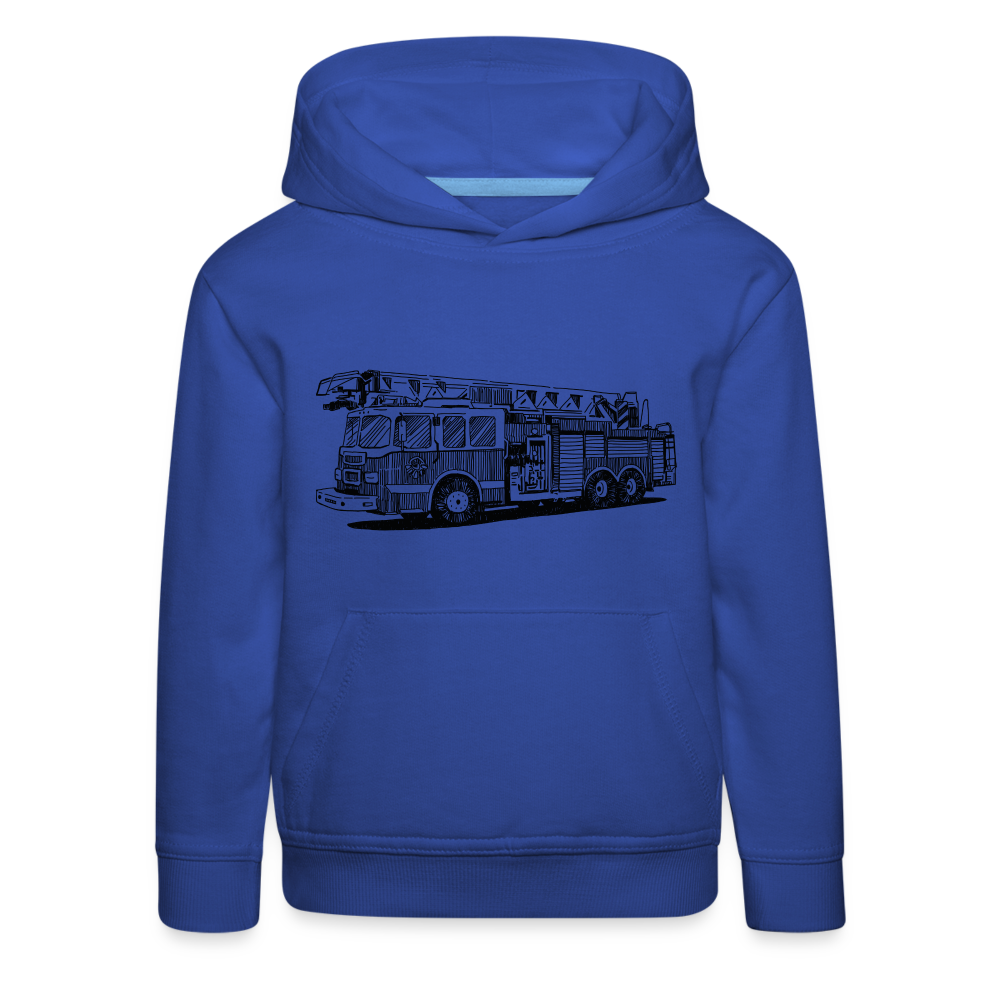 Kinder Premium Hoodie - Royalblau