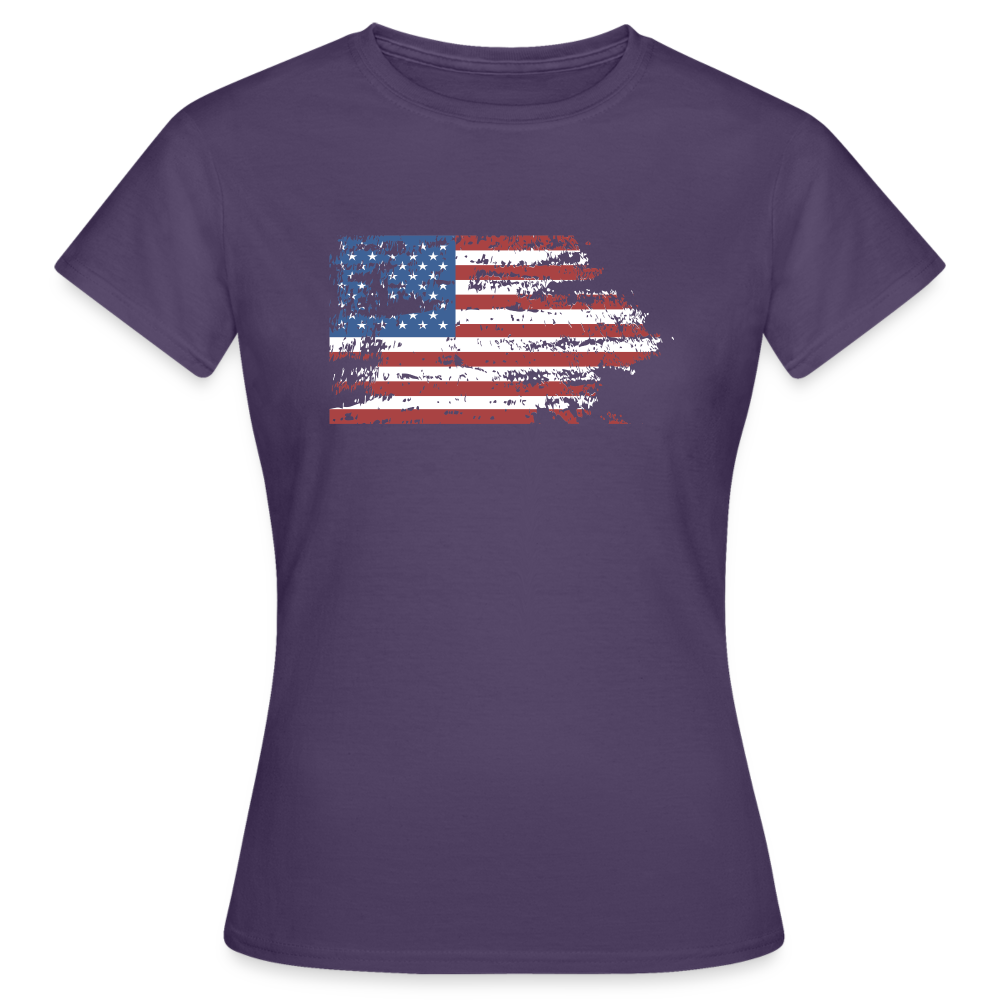 Frauen T-Shirt - Dunkellila