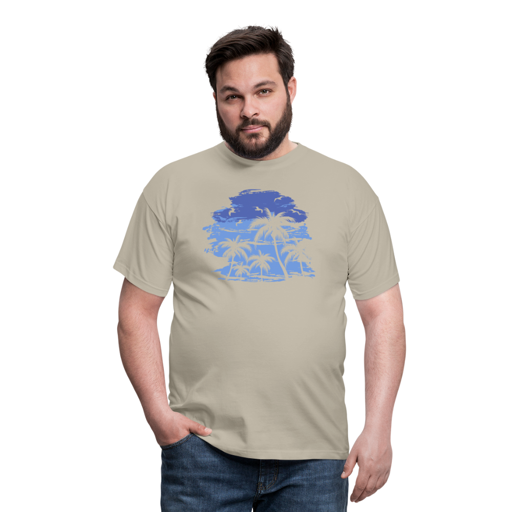Männer T-Shirt - Sandbeige