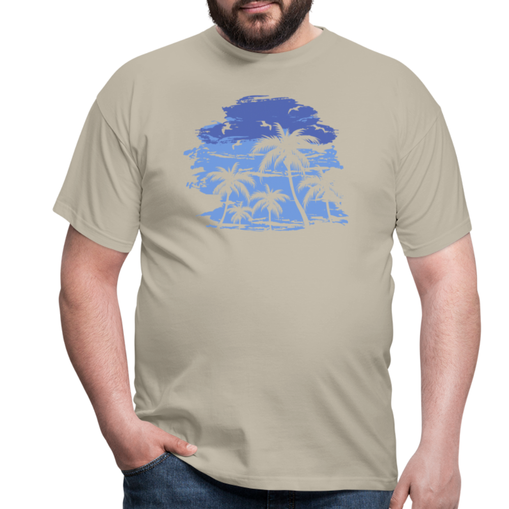 Männer T-Shirt - Sandbeige