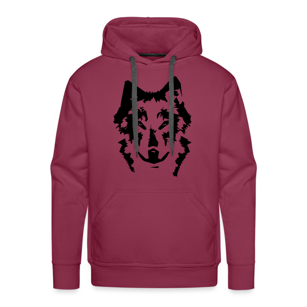 Männer Premium Hoodie - Bordeaux