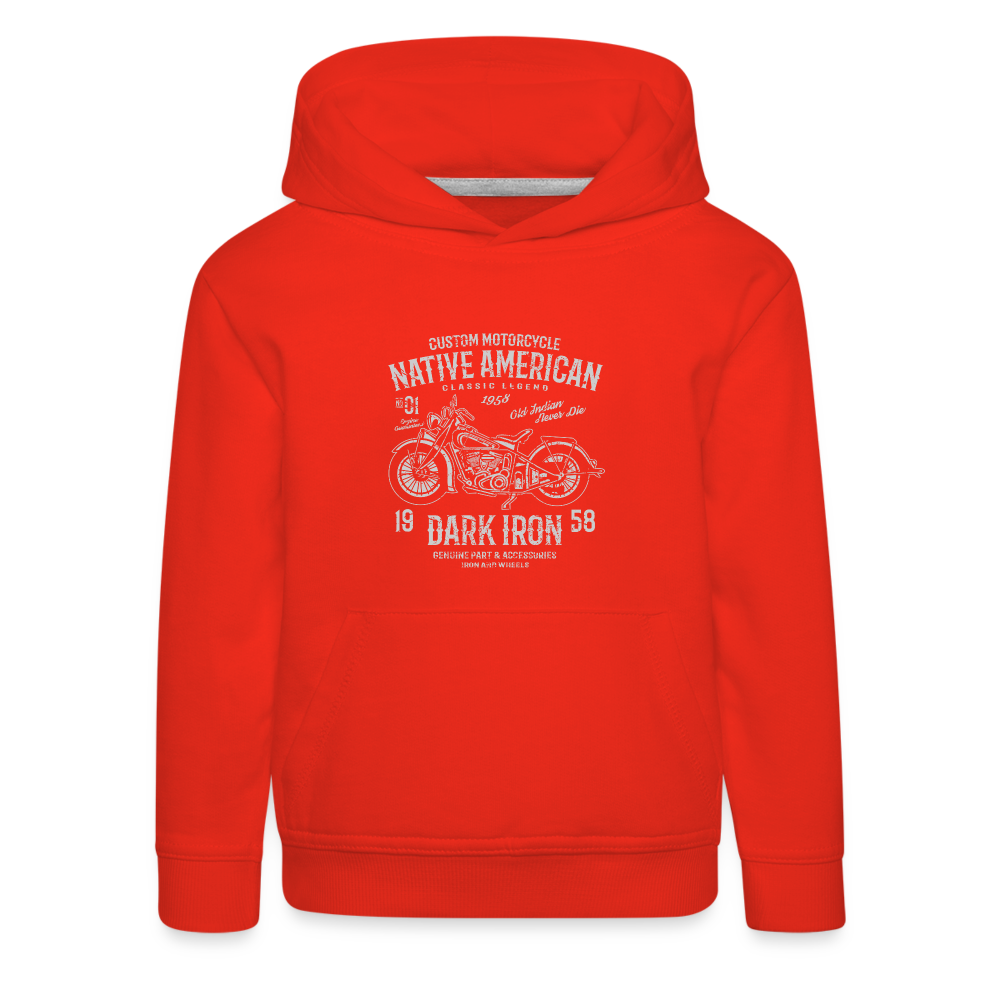 Kinder Premium Hoodie - Rot