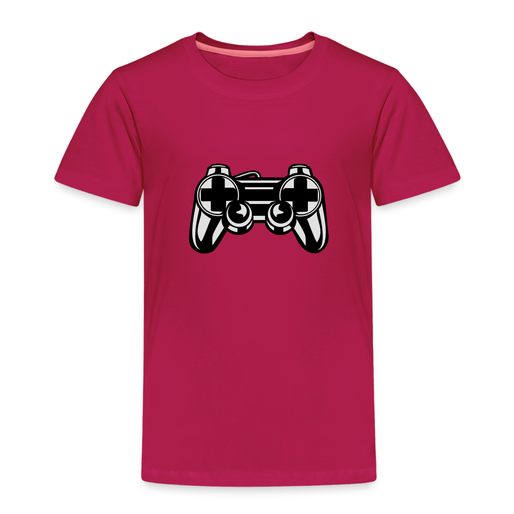 Kinder Premium T-Shirt - dunkles Pink