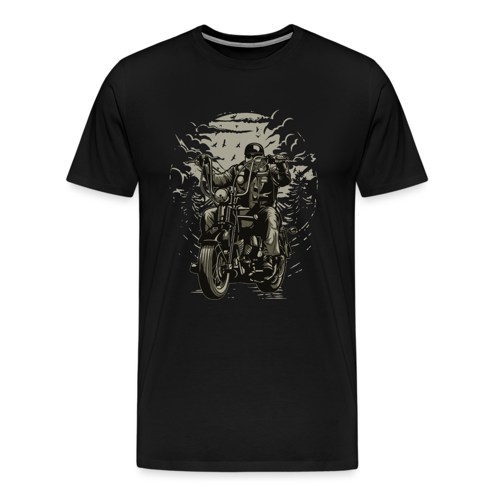 Männer Premium T-Shirt - Schwarz
