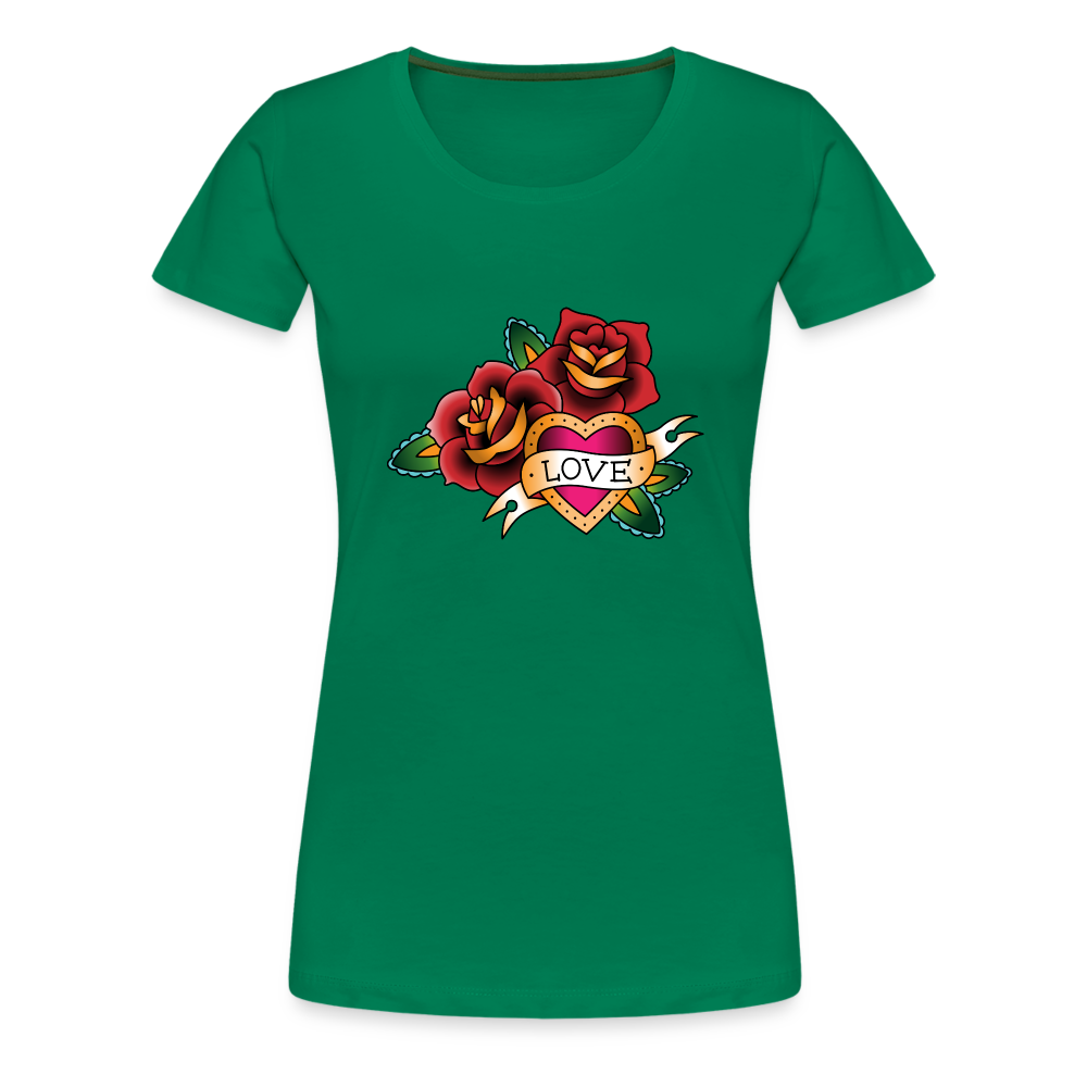 Frauen Premium T-Shirt - Kelly Green