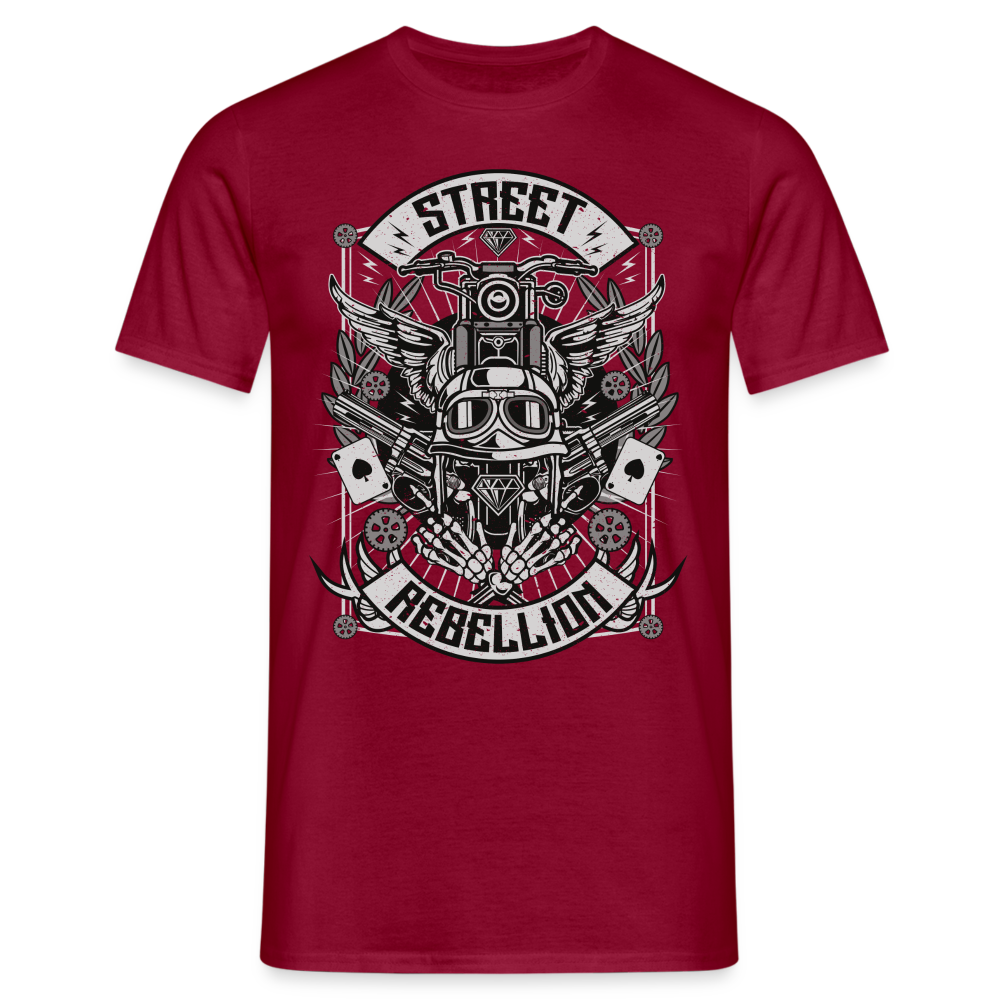 Männer T-Shirt - Ziegelrot