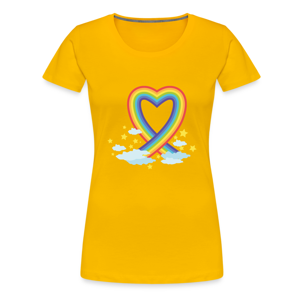 Frauen Premium T-Shirt - Sonnengelb