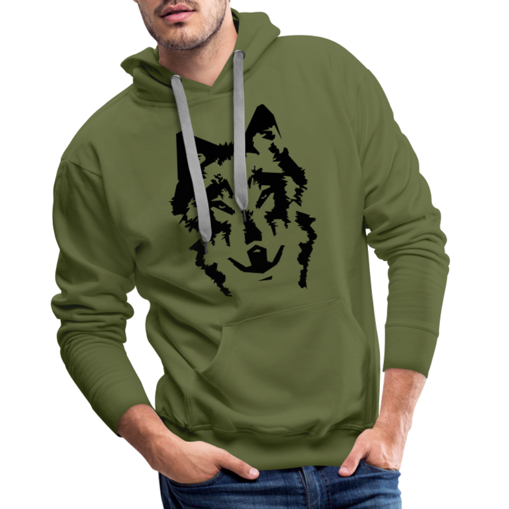 Männer Premium Hoodie - Olivgrün