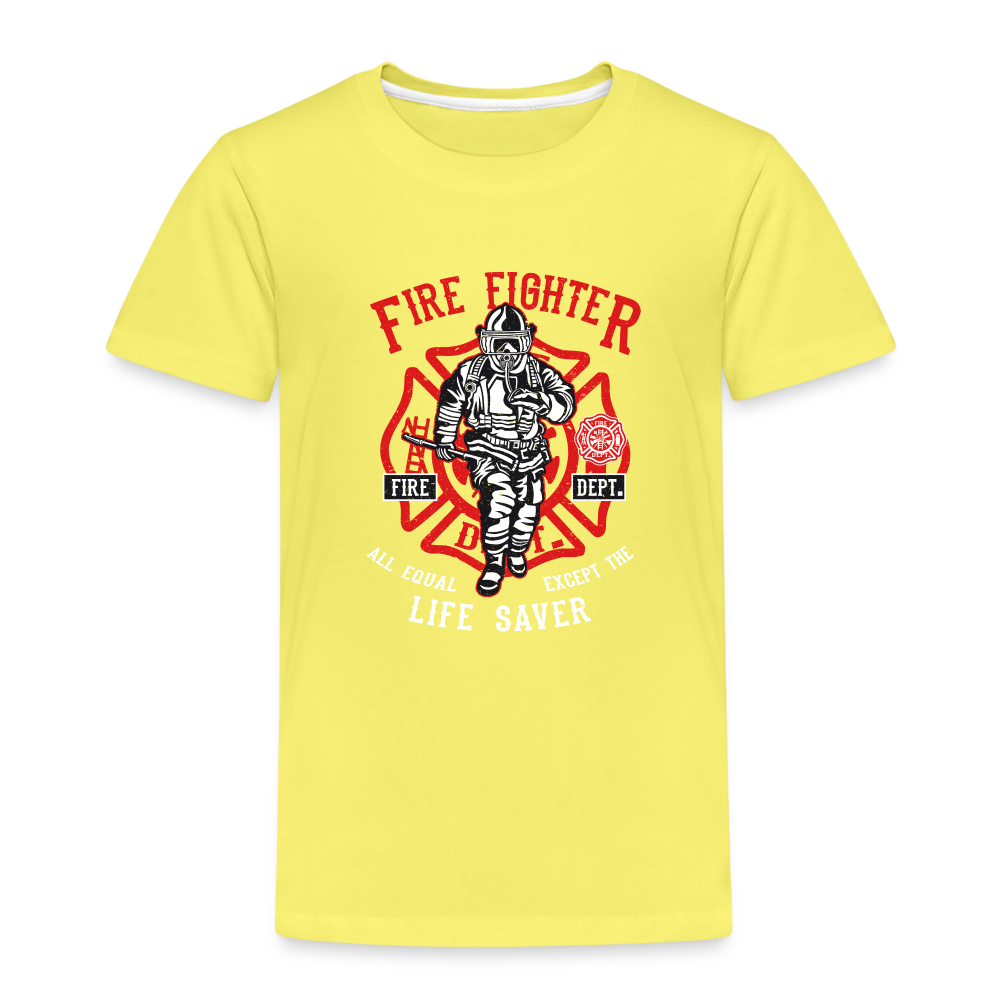 Kinder Premium T-Shirt - Gelb