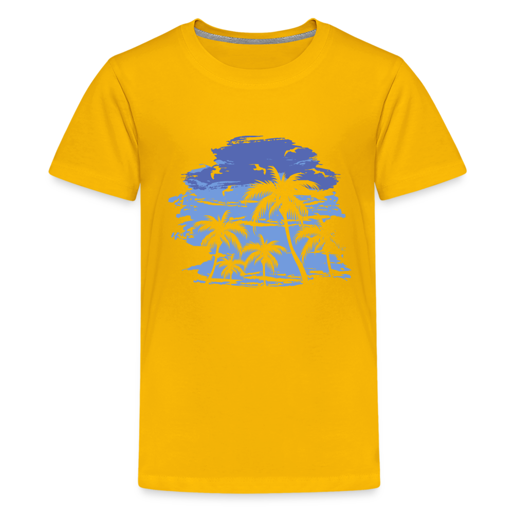 Teenager Premium T-Shirt - Sonnengelb