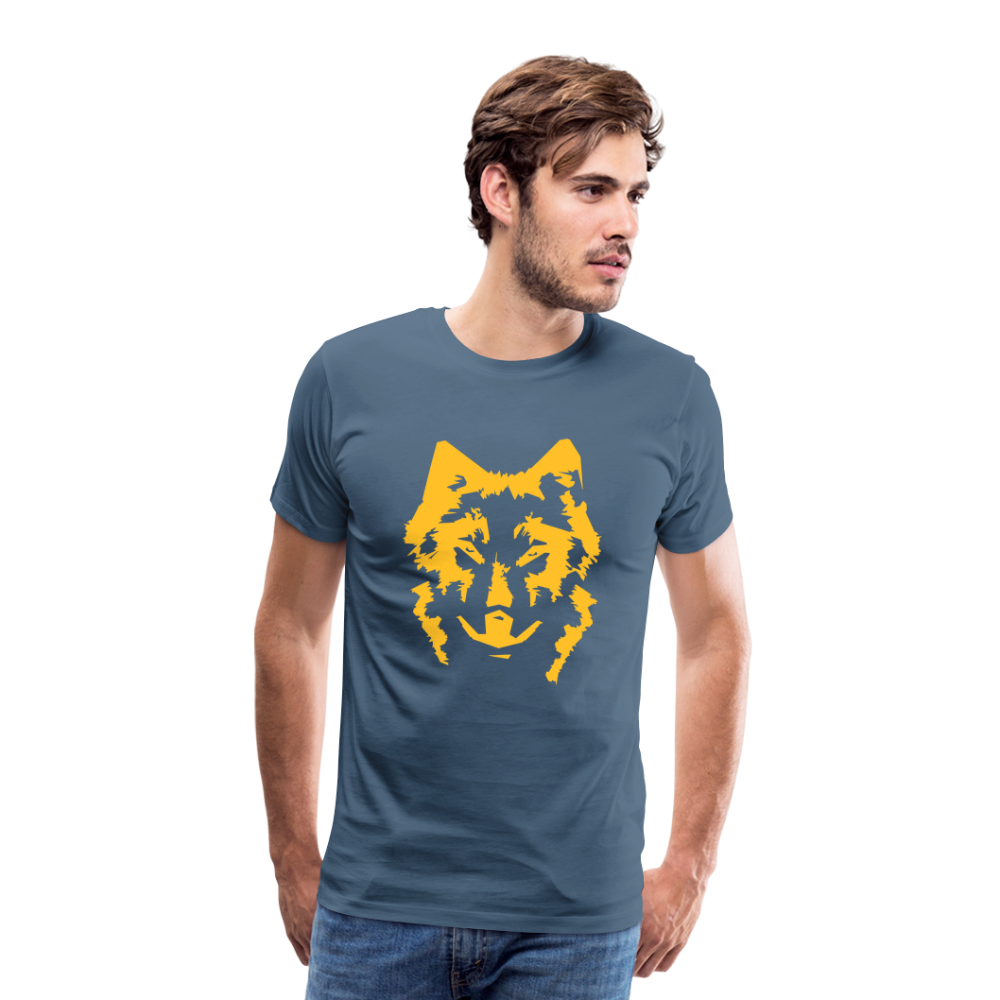 Männer Premium T-Shirt - Blaugrau