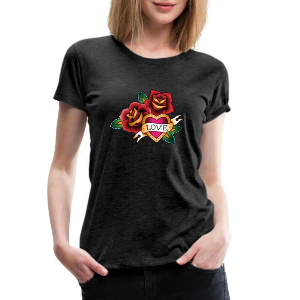 Frauen Premium T-Shirt - Anthrazit