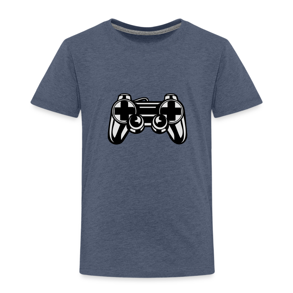 Kinder Premium T-Shirt - Blau meliert