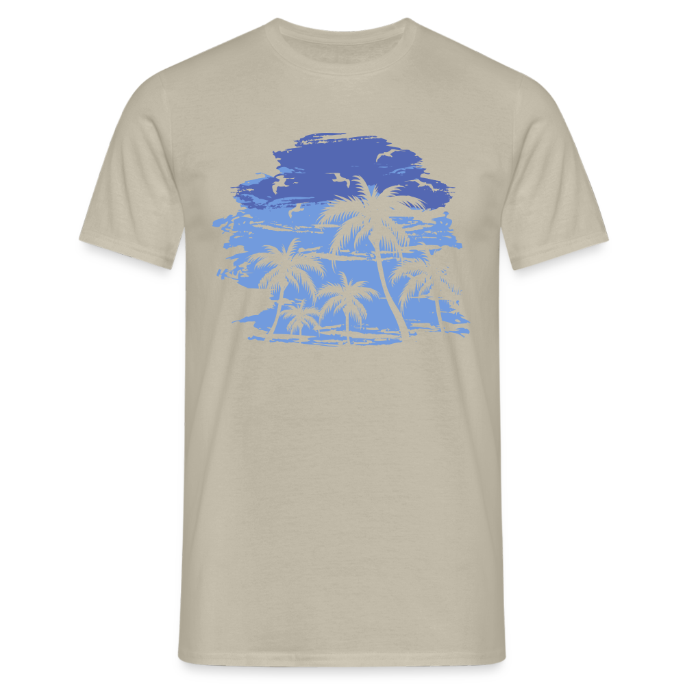 Männer T-Shirt - Sandbeige