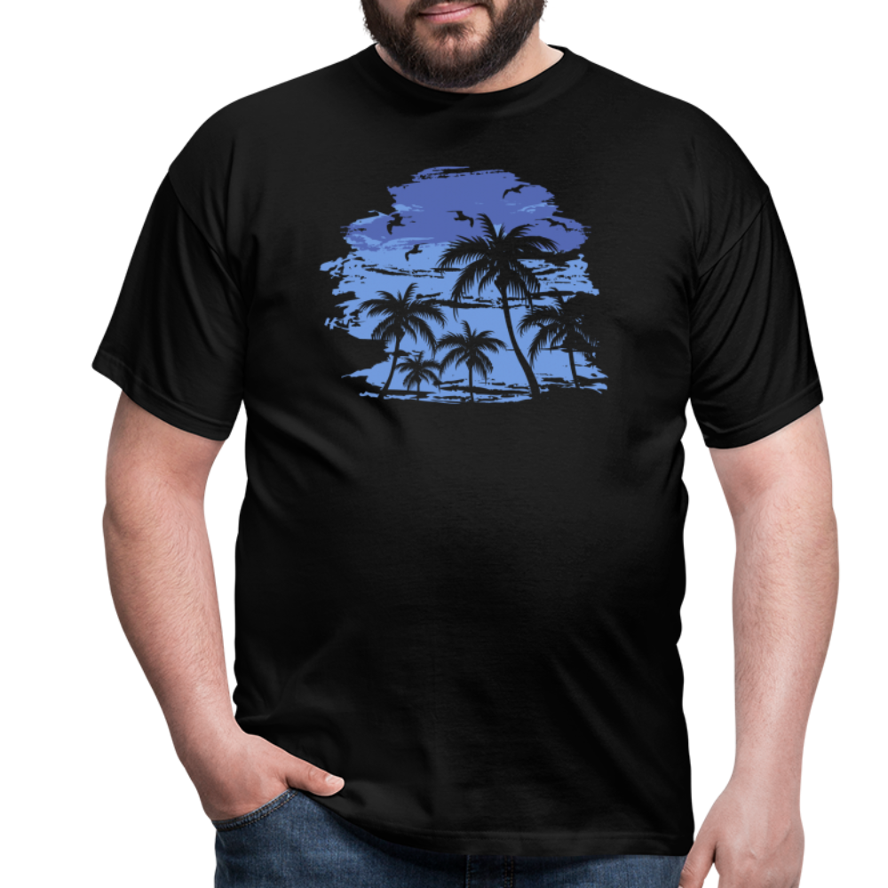 Männer T-Shirt - Schwarz