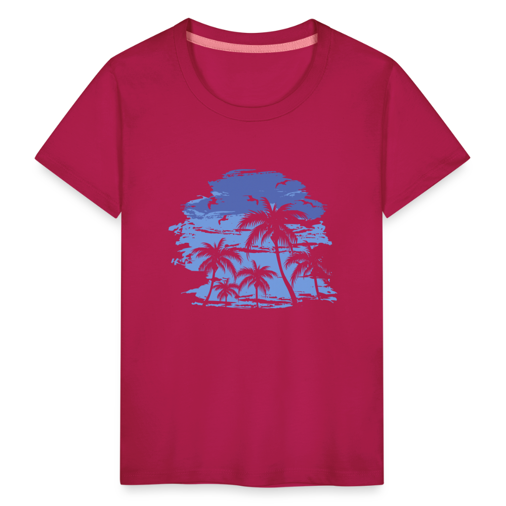 Teenager Premium T-Shirt - dunkles Pink