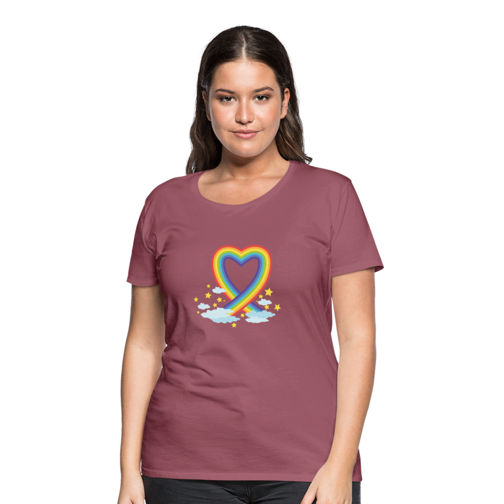 Frauen Premium T-Shirt - Malve