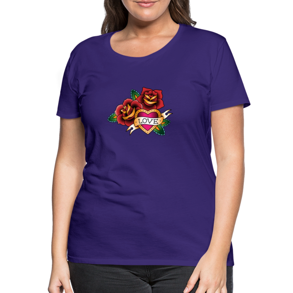 Frauen Premium T-Shirt - Lila