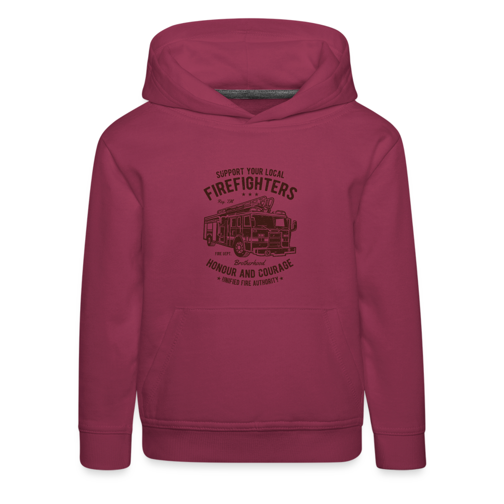 Kinder Premium Hoodie - Bordeaux