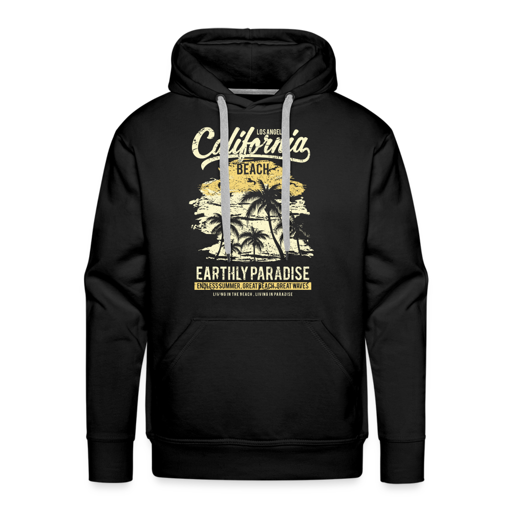 Männer Premium Hoodie - Schwarz