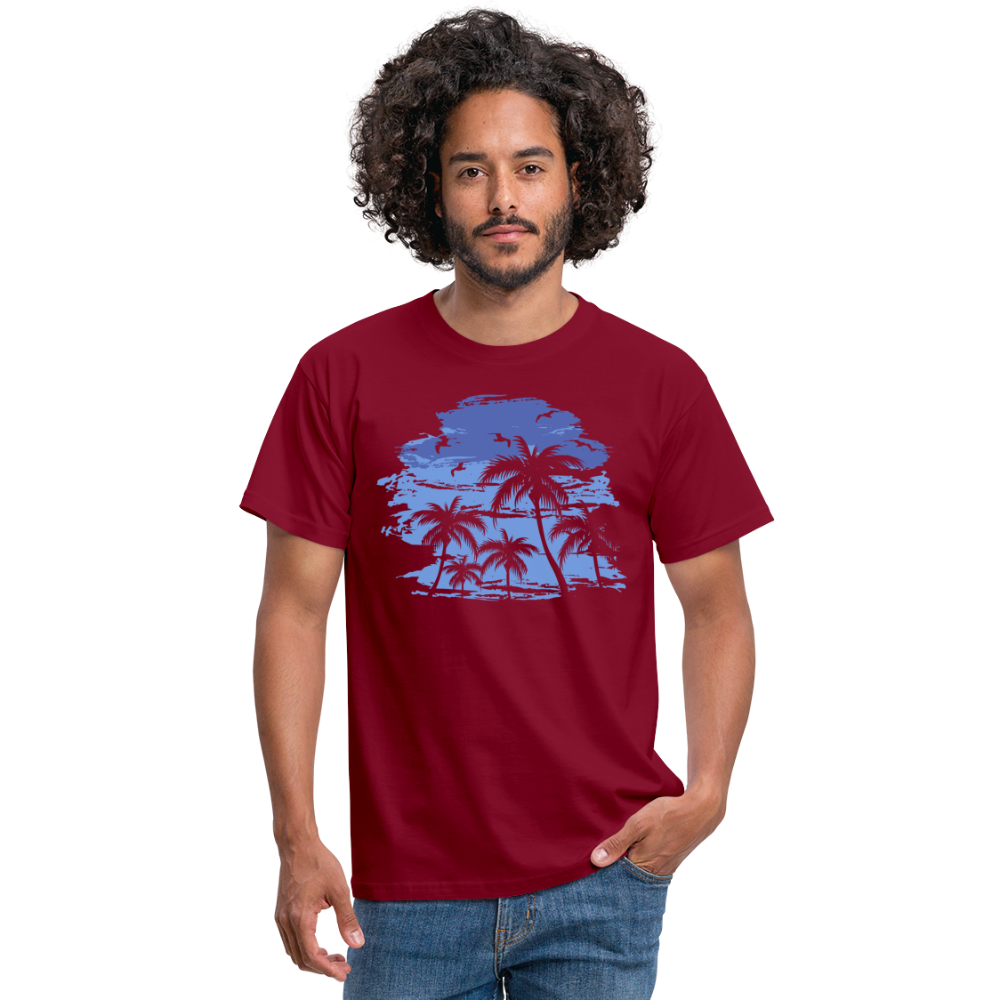 Männer T-Shirt - Ziegelrot