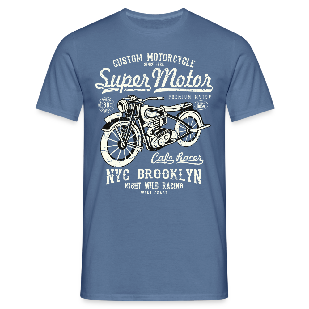 Männer T-Shirt - Taubenblau
