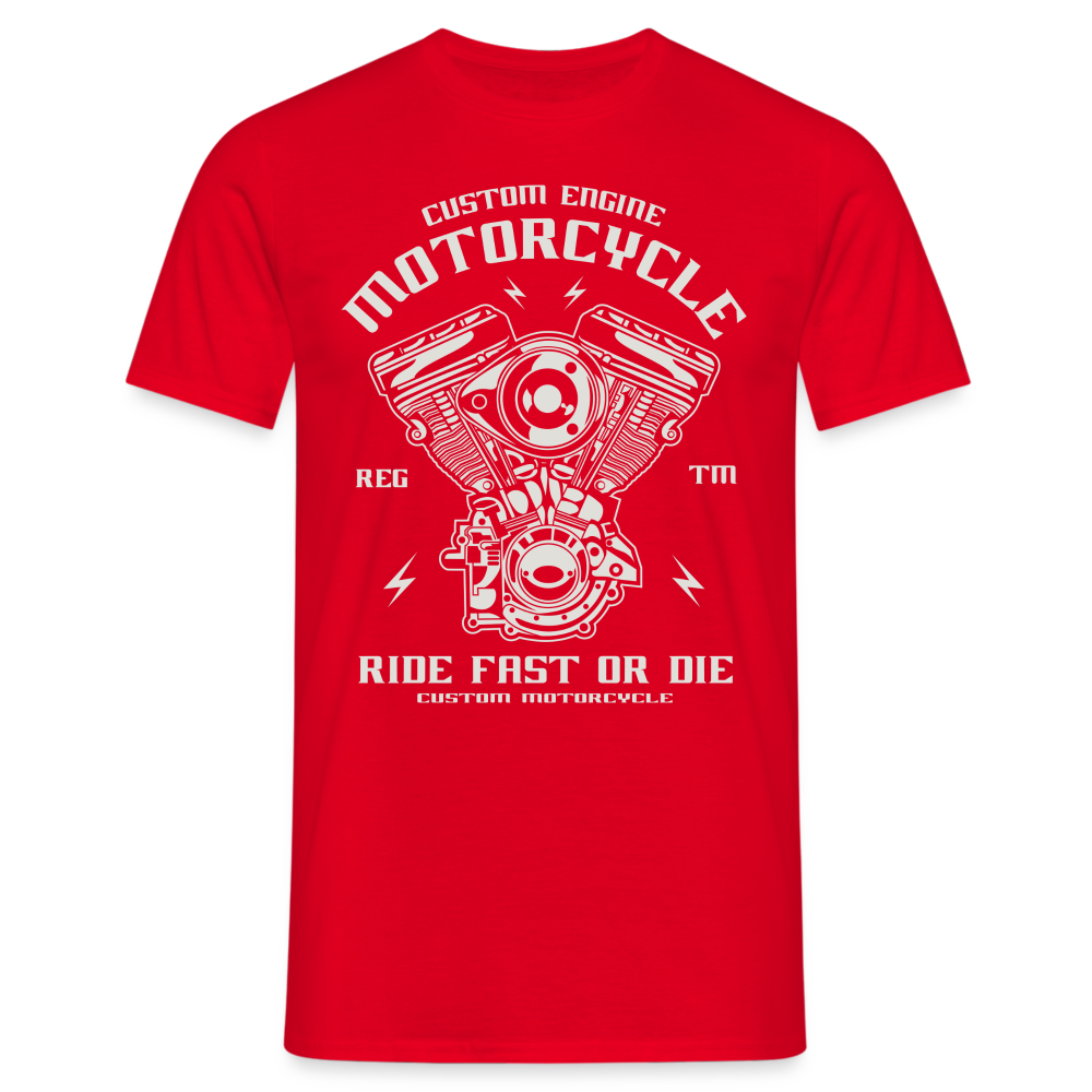 Männer T-Shirt - Rot