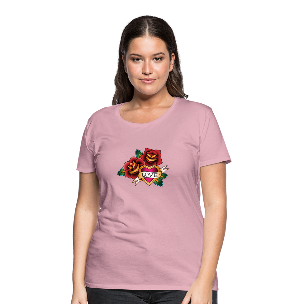 Frauen Premium T-Shirt - Hellrosa