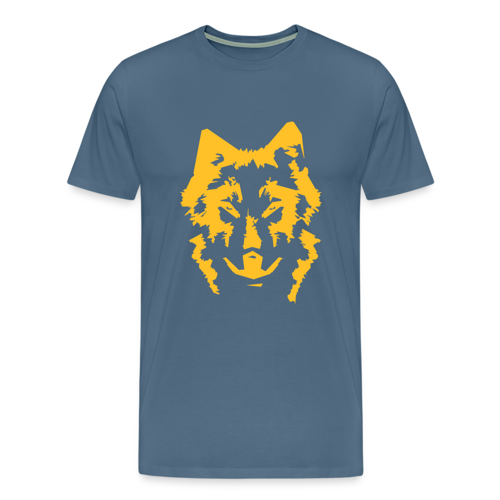Männer Premium T-Shirt - Blaugrau