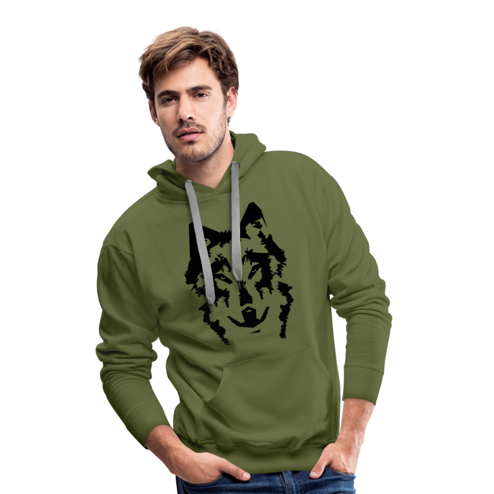 Männer Premium Hoodie - Olivgrün