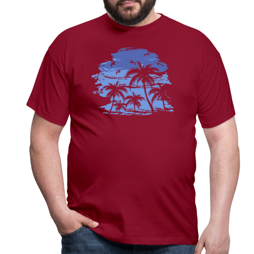 Männer T-Shirt - Ziegelrot