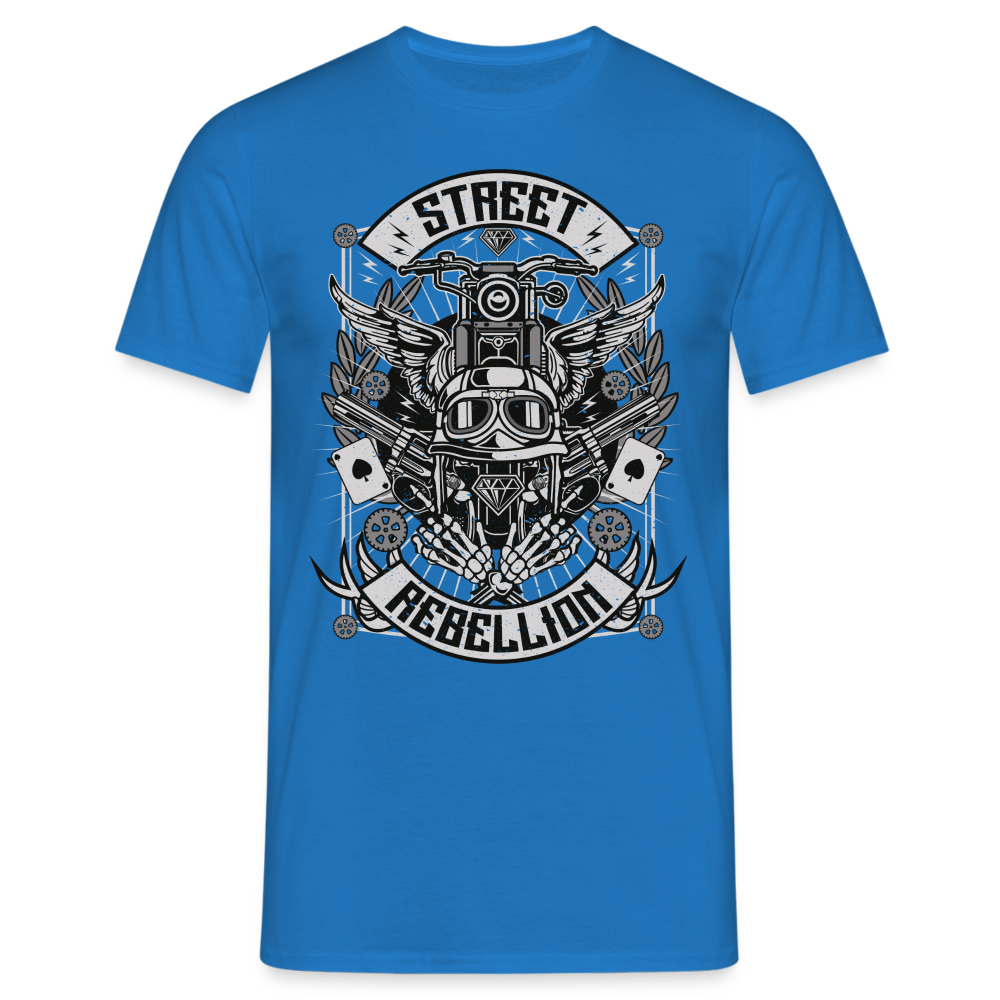 Männer T-Shirt - Royalblau
