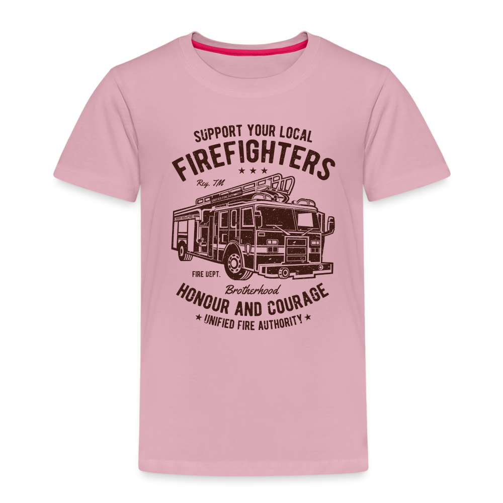 Kinder Premium T-Shirt - Hellrosa